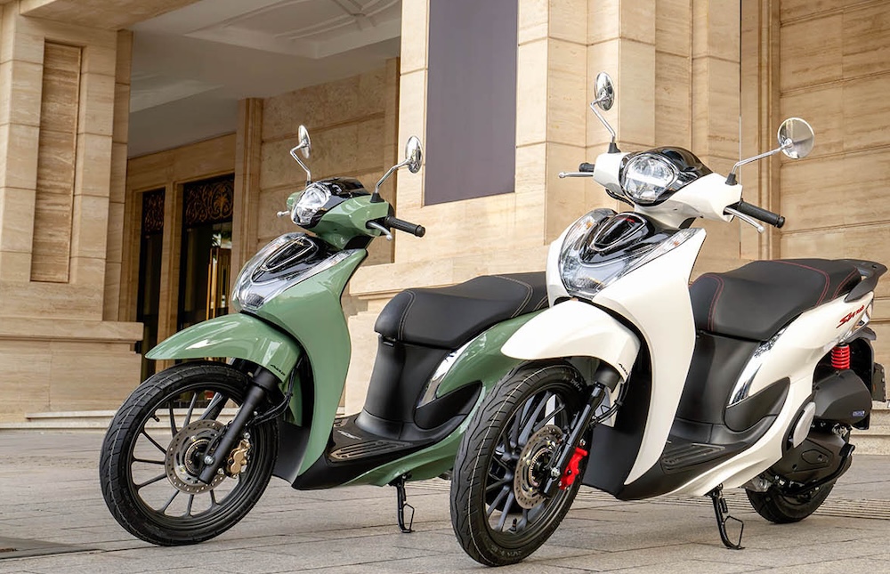 Mẫu xe SH Mode mới của Honda được trang bị động cơ Euro 4. Ảnh: HVN.