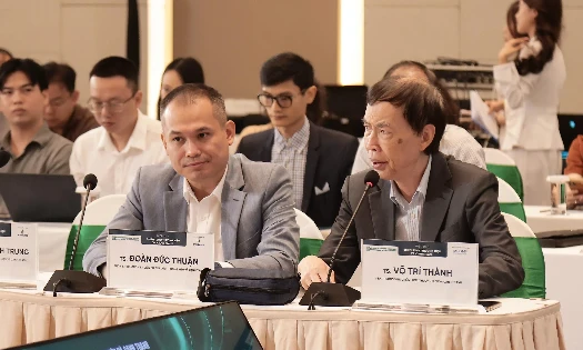 Delegates attend the “Brand Strategy and Competitiveness Forum,” held in Hanoi on September 23. (Photo: The event's Organizing Committee)