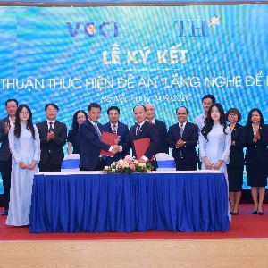 VCCI và Tập đoàn TH đã ký kết Thỏa thuận hợp tác triển khai Đề án