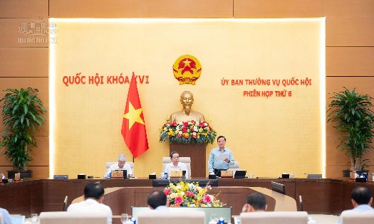 Quang cảnh phiên họp. Ảnh: Cổng thông tin điện tử Quốc hội.