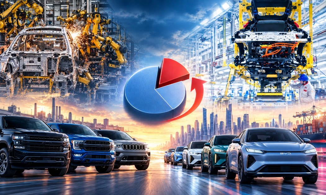 Áp lực lên Big 3 xe Mỹ: Kịch bản ô tô Trung Quốc giành 10% thị phần khi rào cản thuế quan được tháo gỡ