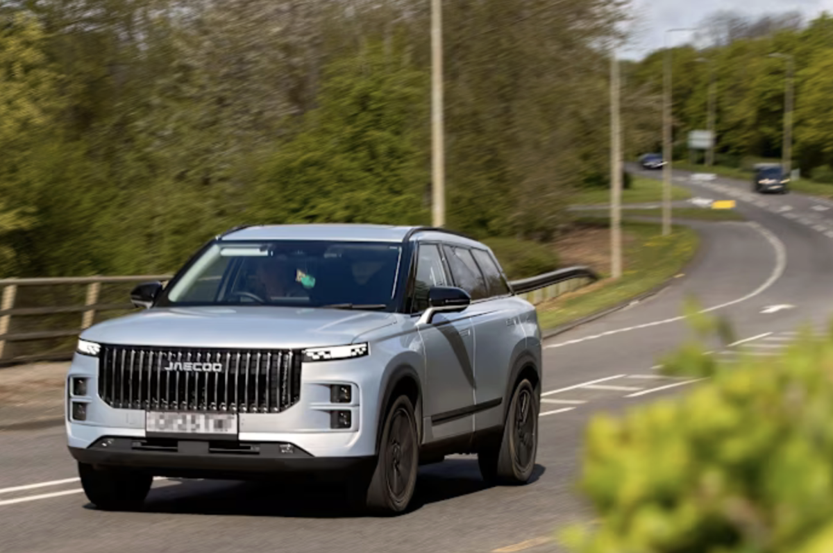 SUV Jaecoo 7, một mẫu xe Trung Quốc được ưa chuộng ở Anh - Ảnh: Alamy/FT.