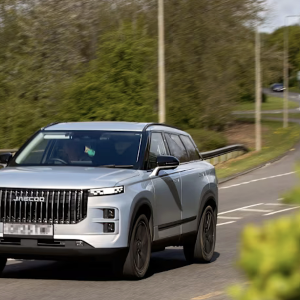 SUV Jaecoo 7, một mẫu xe Trung Quốc được ưa chuộng ở Anh - Ảnh: Alamy/FT.