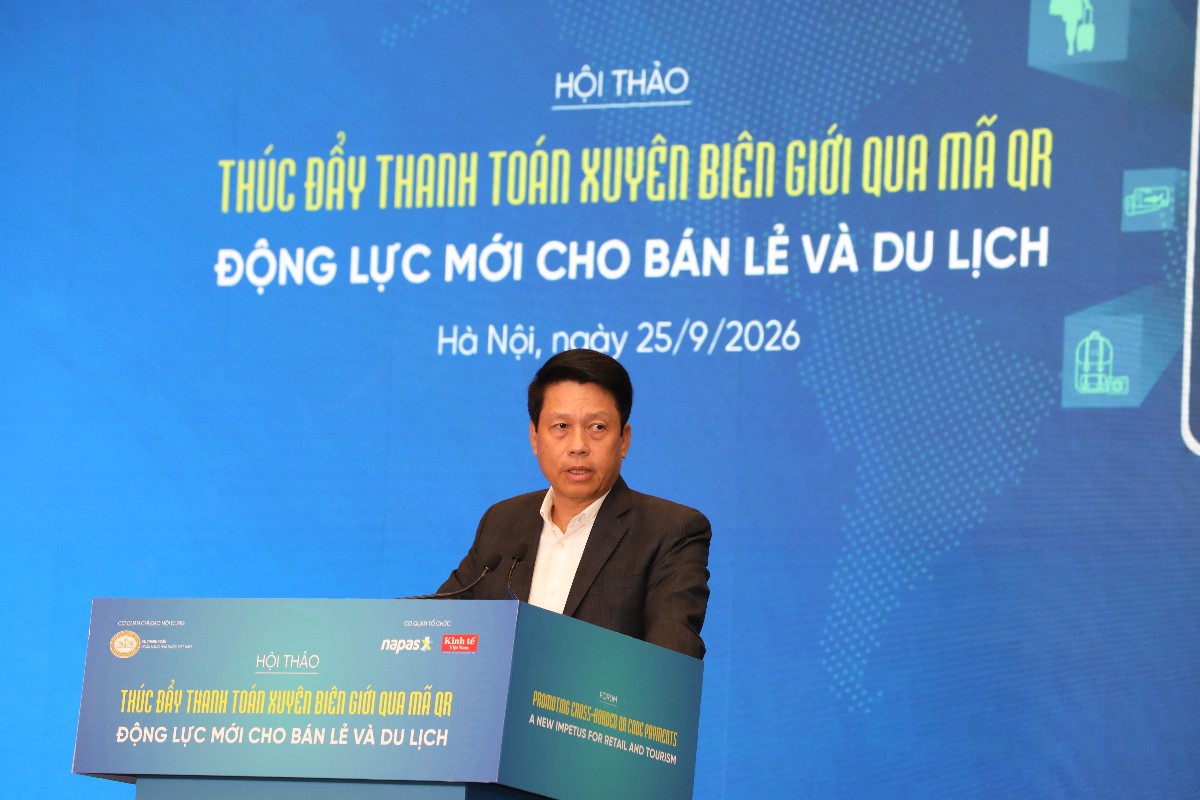 Phó Thống đốc NHNN Phạm Tiến Dũng phát biểu khai mạc hội thảo (Ảnh: Việt Dũng)