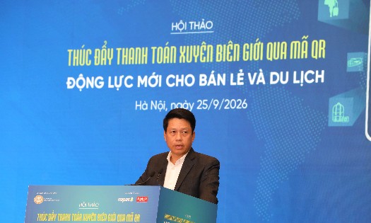Phó Thống đốc NHNN Phạm Tiến Dũng phát biểu khai mạc hội thảo (Ảnh: Việt Dũng)