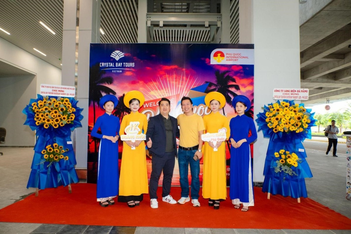 Crystal Bay Vietnam phối hợp với các đối tác quốc tế thực hiện chuyến bay thuê chuyến đưa du khách từ Tashkent, Uzbekistan đến Phú Quốc ngày 23/9/2026.