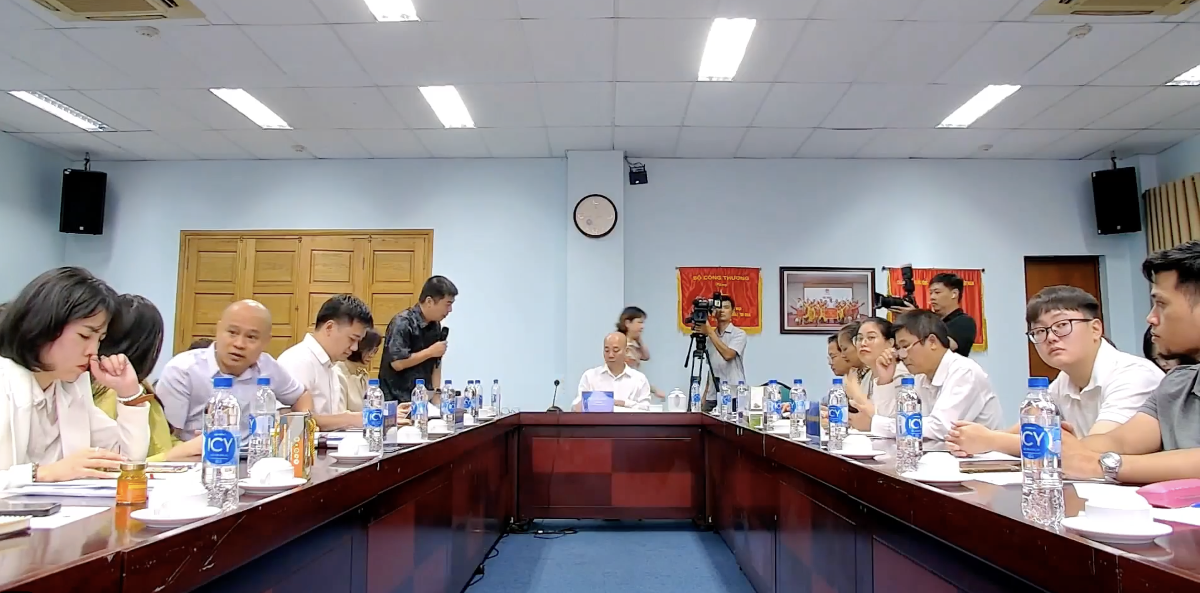 Hội nghị giao ban xúc tiến thương mại tháng 9/2026. Ảnh: Song Hà.