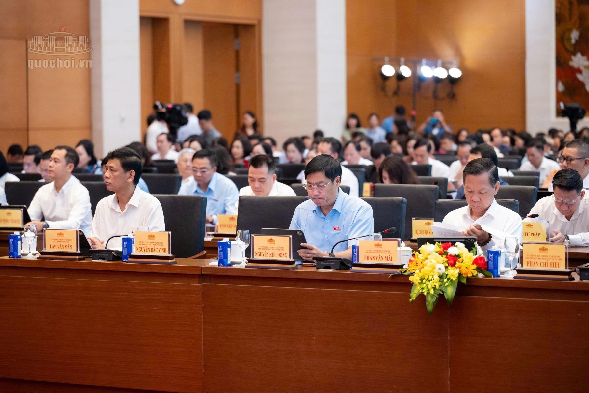 Các đại biểu tham dự hội nghị. Ảnh: Cổng thông tin điện tử Quốc hội.