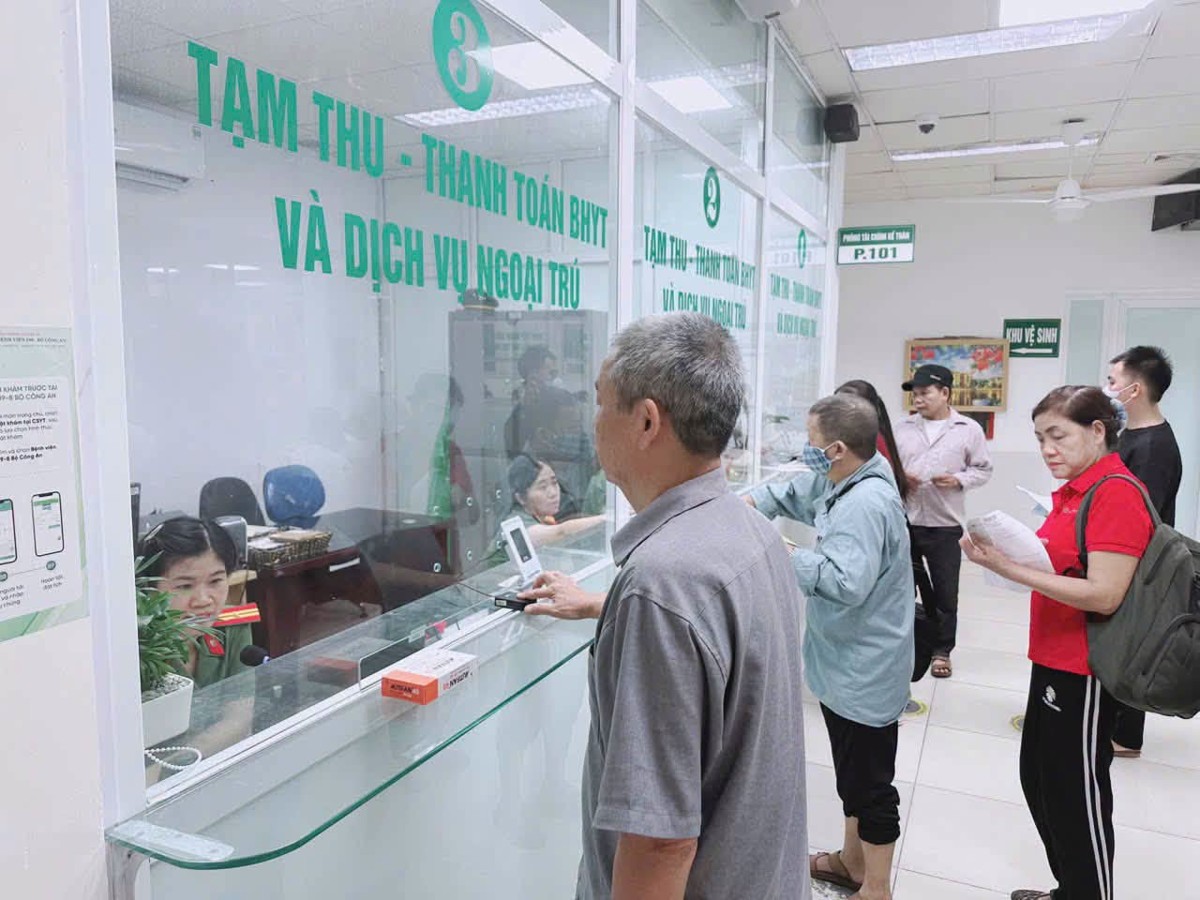 Chuyển đổi số không chỉ ở một vài khâu mà đang được triển khai trên nhiều hoạt động của bệnh viện. Ảnh: Bệnh viện 198 - Bộ Công an