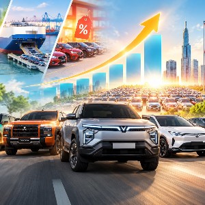 Sức mua tăng trưởng 2 con số: Thị trường Việt Nam hướng tới mốc 600.000 xe năm 2026