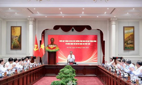 Pháp luật phải tháo gỡ điểm nghẽn, khơi thông nguồn lực phát triển