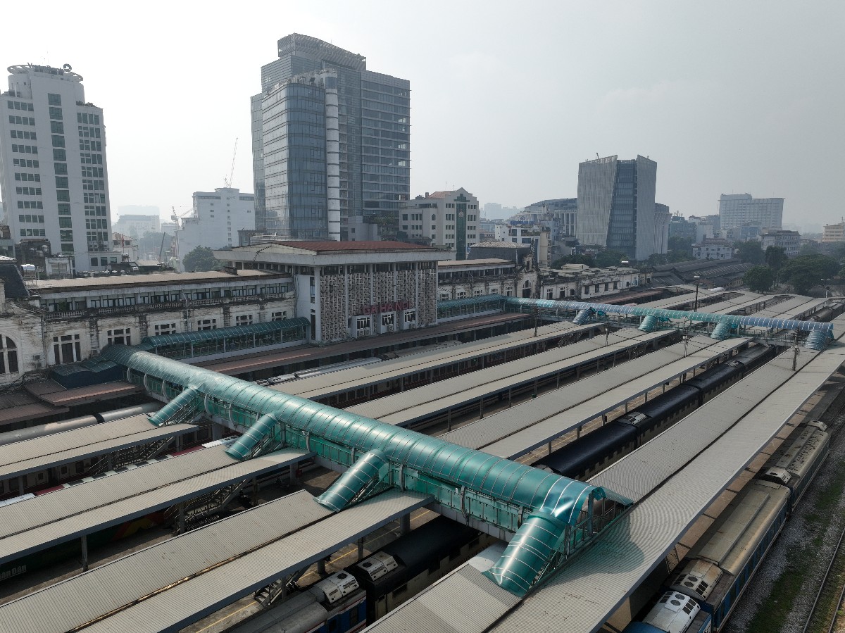 Ga Hà Nội. Ảnh: VNR