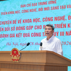 Thủ tướng Lê Minh Hưng phát biểu khai mạc phiên họp. Ảnh: chinhphu.vn.
