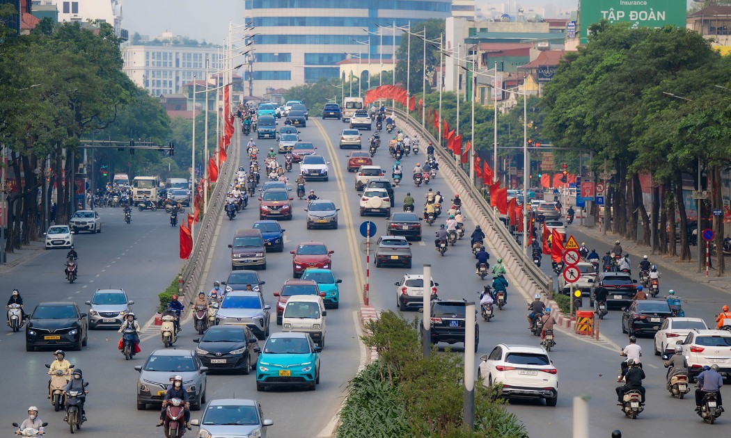 Số ô tô con chiếm 97,3% tổng số phương tiện điện; xe máy điện tăng trưởng khoảng 28% mỗi năm. Ảnh: Như Hoàn