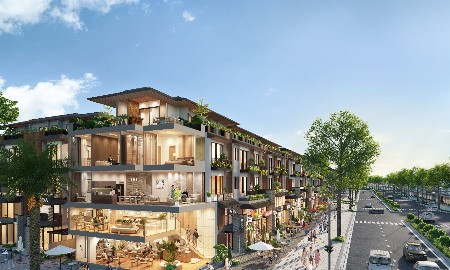 Shophouse và bài toán tạo dòng khách trong khu đô thị
