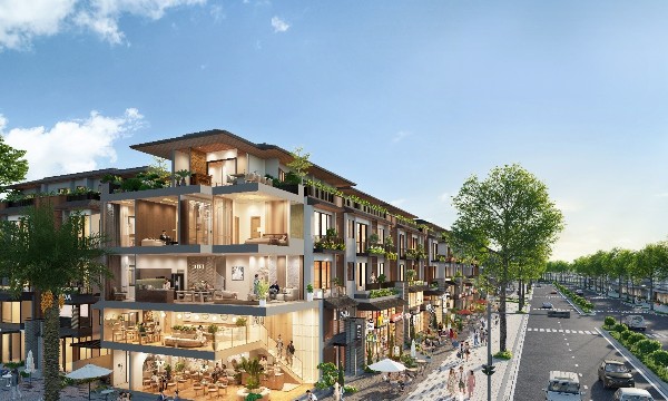 Shophouse và bài toán tạo dòng khách trong khu đô thị