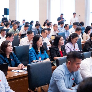Các đại biểu dự hội nghị. Ảnh: Cổng thông tin điện tử Quốc hội.