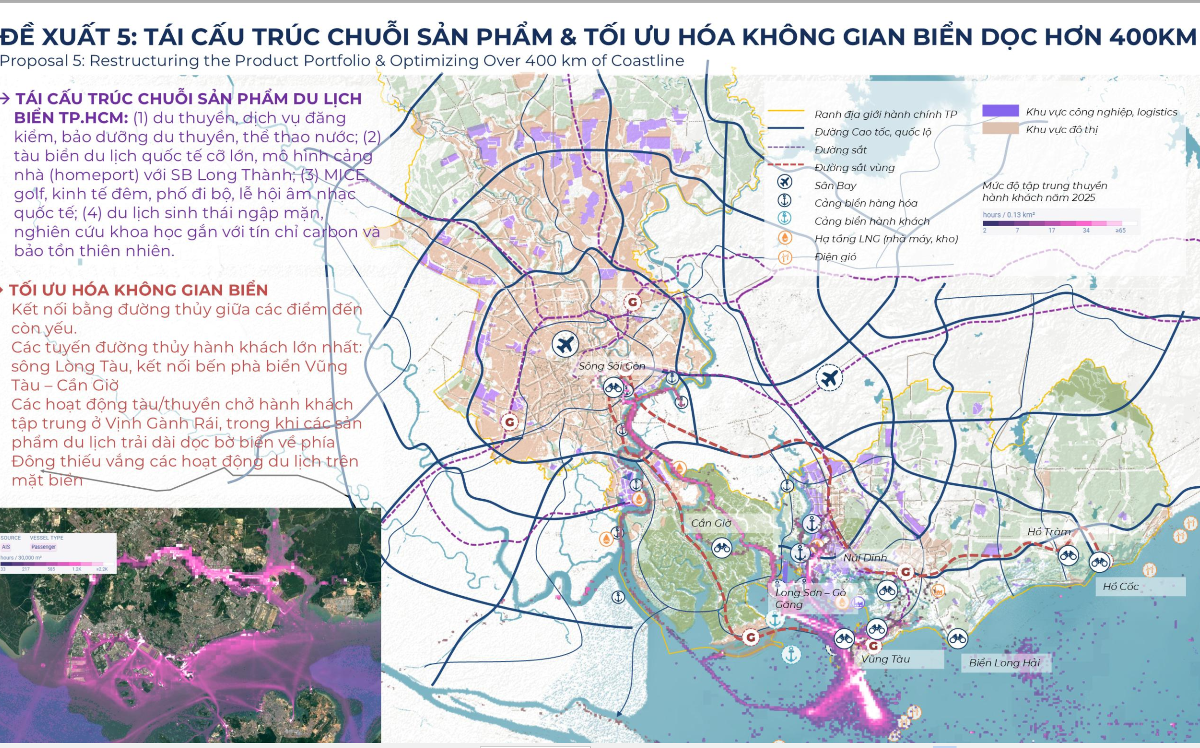 Nguồn: Đề án Khu kinh tế biển TP. Hồ Chí Minh.