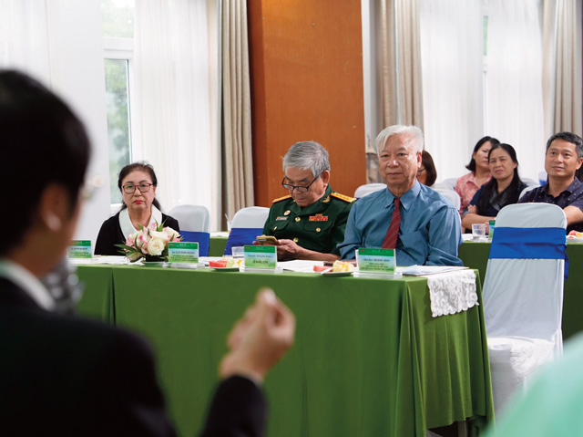 Delegates participating in the recent “Riding the Wave to Wellness” workshop, organized by Tap chi Kinh te Viet Nam / Vietnam Economic Times / VnEconomy. (Photo: VnEconomy)