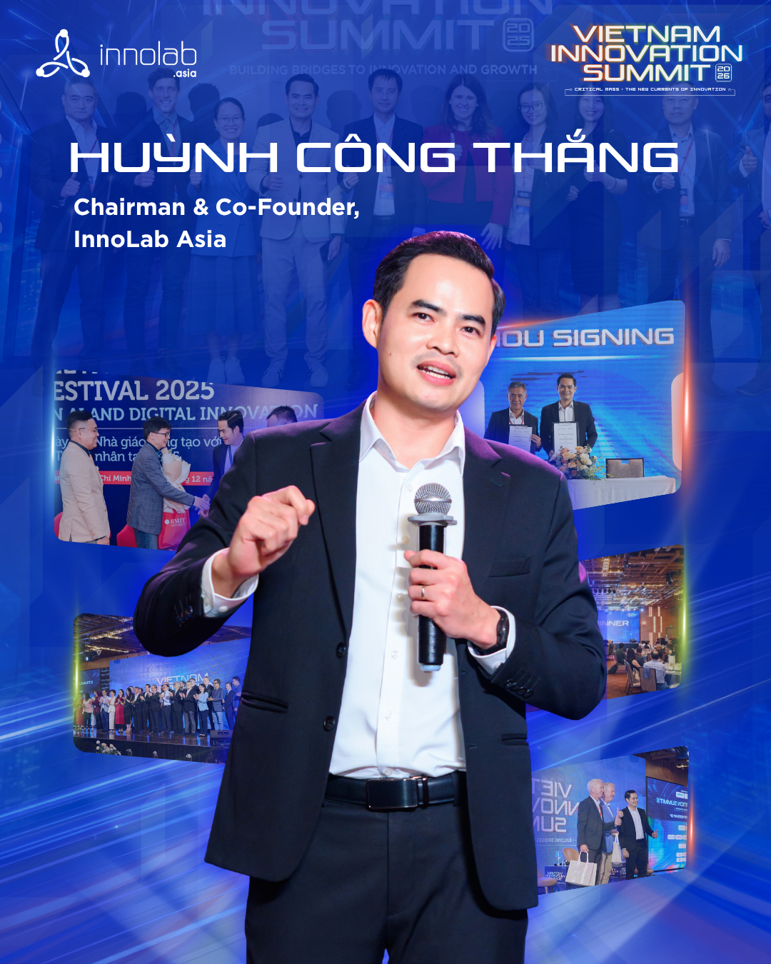 Ông Huỳnh Công Thắng, Chủ tịch InnoLab Asia. Ảnh: InnoLab Asia