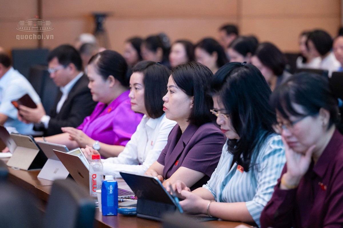 Các đại biểu dự hội nghị. Ảnh: Cổng thông tin điện tử Quốc hội.