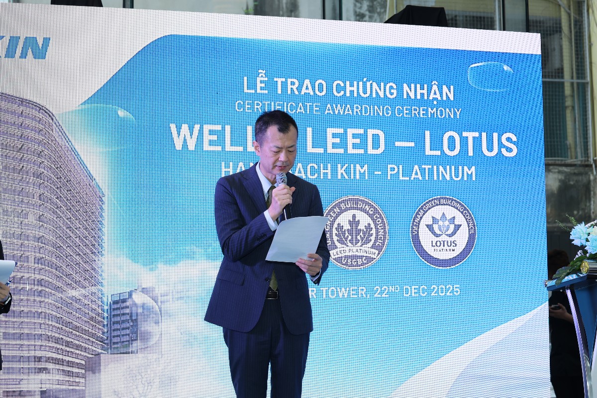 Ông Takashi Mori, Tổng giám đốc Daikin Việt Nam.