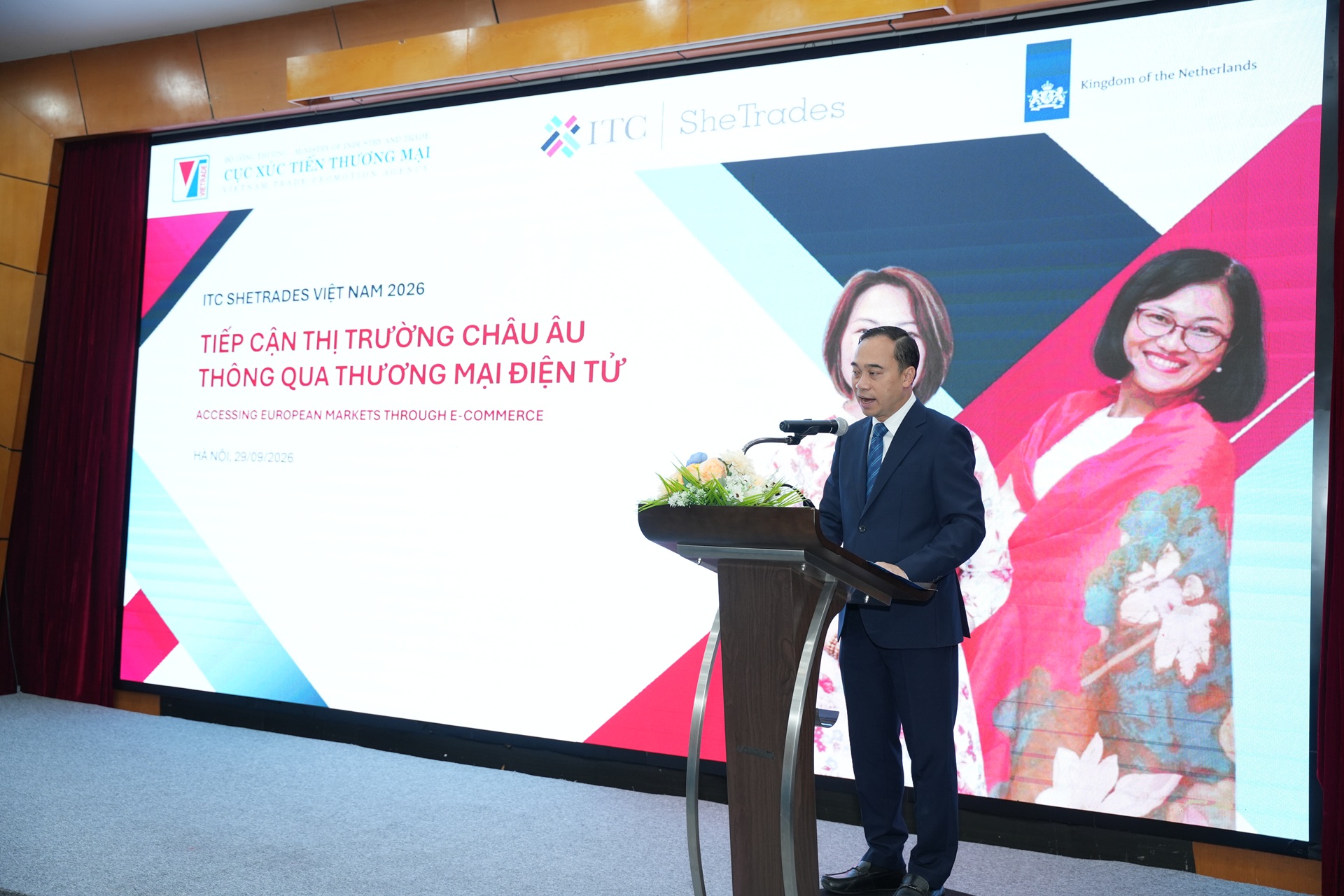 Ông Đào Việt Anh, Trưởng phòng Quan hệ quốc tế, Cục Xúc tiến thương mại
