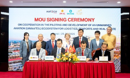 Hateco hợp tác cùng các đối tác quốc tế, nghiên cứu phát triển hệ sinh thái hàng không không người lái tại Việt Nam