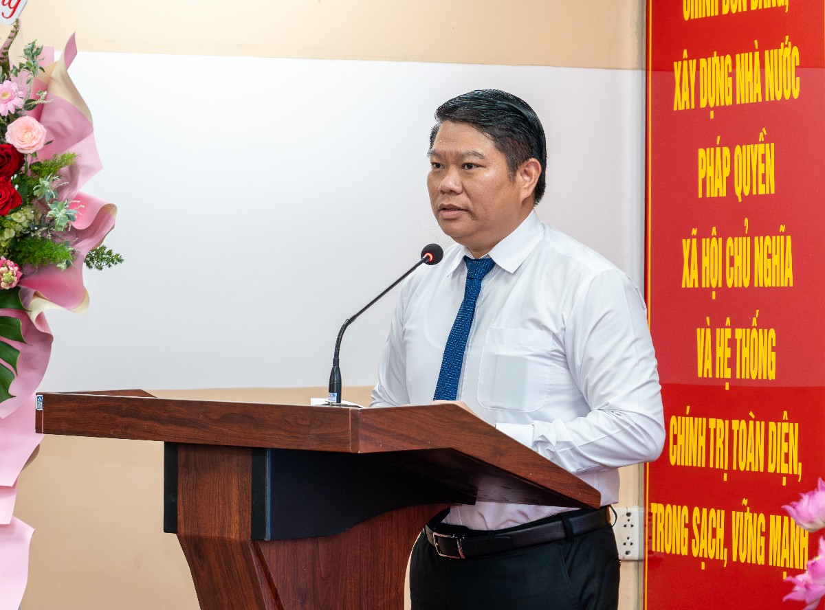Ông Phạm Văn Danh, Phó Giám đốc Sở Công thương Thành phố Hồ Chí Minh thông tin về Ho Chi Minh City Export 2026. Ảnh: BTC.