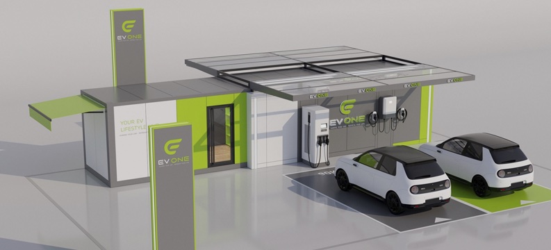 Nhóm các doanh nghiệp thứ 3 cung cấp mô hình trạm sạc cho xe điện tại Việt Nam sẽ có nhiều dư địa phát triển khi nhu cầu bùng nổ. Ảnh: EVOne.