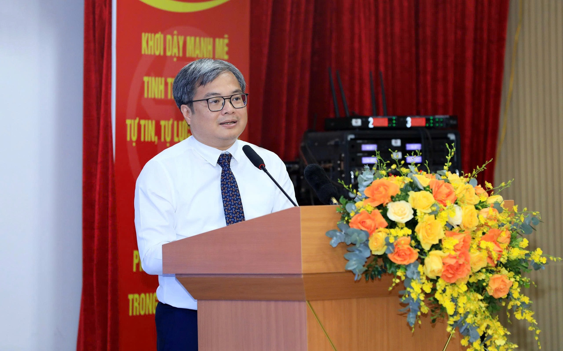 Phó Chủ tịch UBND thành phố Hà Nội Trương Việt Dũng.&nbsp;Ảnh: Sở KH&CN