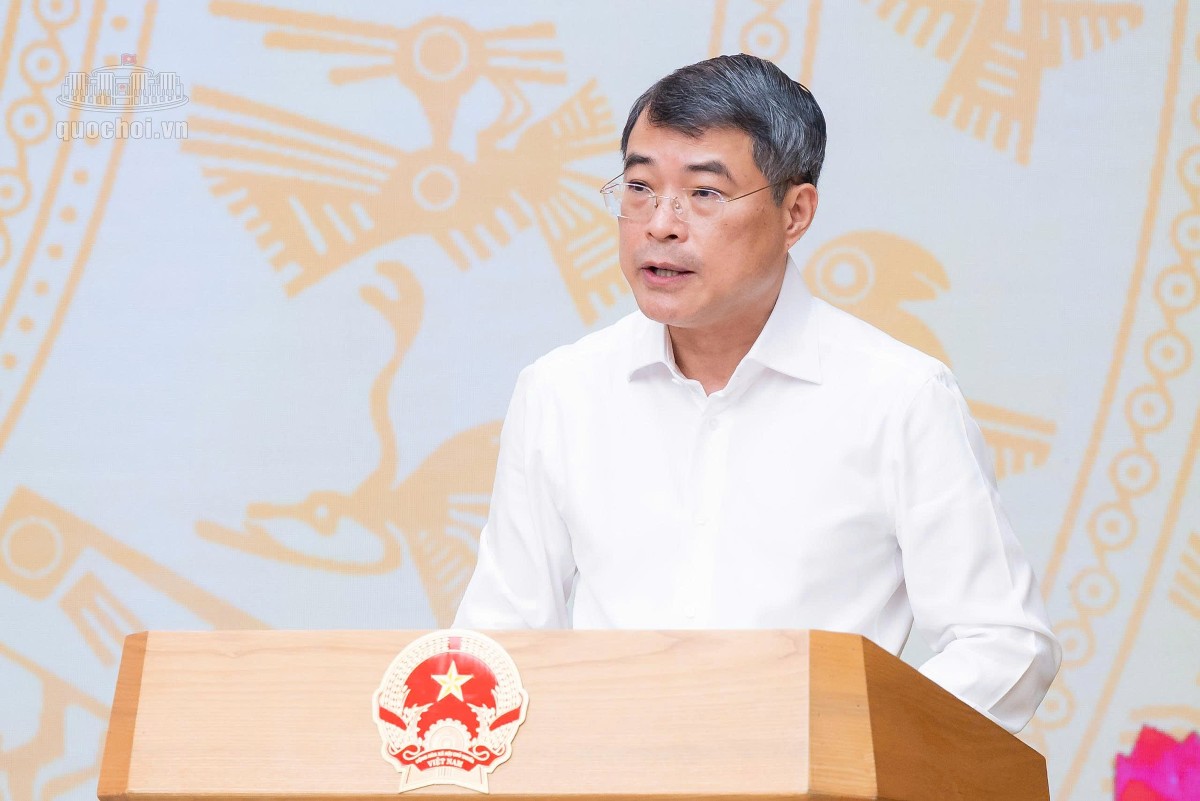 Thủ tướng Chính phủ Lê Minh Hưng phát biểu kết luận hội nghị. Ảnh: Cổng thông tin điện tử Quốc hội.