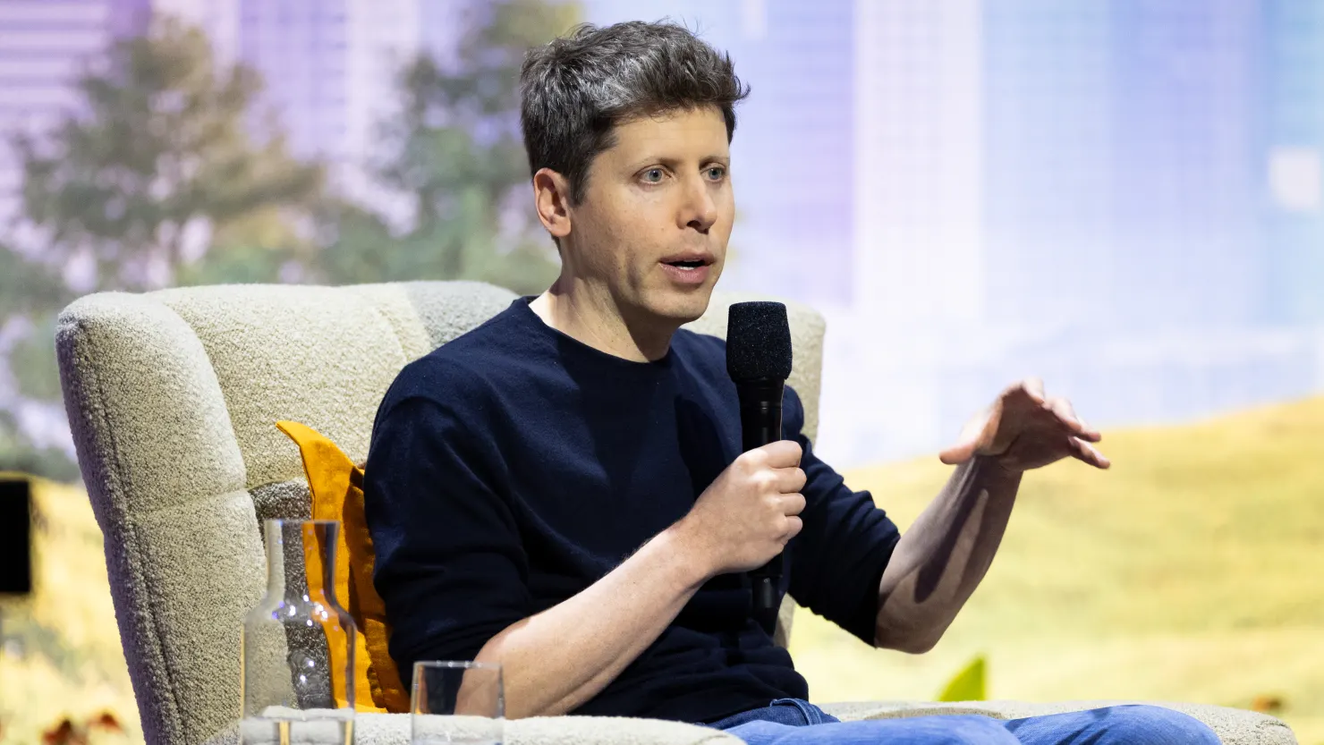 CEO OpenAI Sam Altman tại hội nghị Dreamforce của Salesforce ở Trung tâm Moscone, San Francisco, California, vào ngày 15 tháng 9 năm 2026. Ảnh: Getty Images