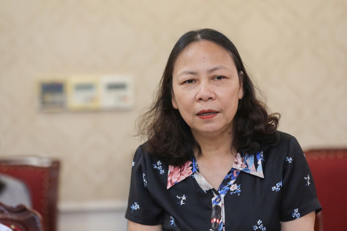 Bà Lê Thị Duyên Hải, Phó Chủ tịch kiêm Tổng thư ký Hội Tư vấn thuế Việt Nam - Ảnh: Song Hà.
