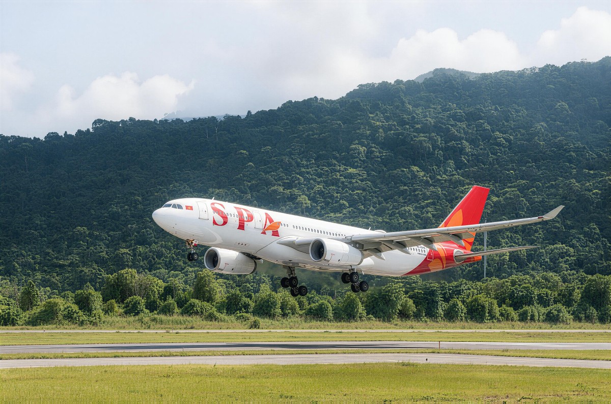 Sun PhuQuoc Airways được phê chuẩn khai thác Airbus A330, mở rộng vùng bay tới châu Âu. Ảnh: SPA.