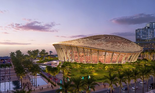 Các công trình phục vụ APEC 2027 sẽ giúp Phú Quốc có thêm năng lực đón các sự kiện quốc tế quy mô lớn. Ảnh: Sun Paradise Land
