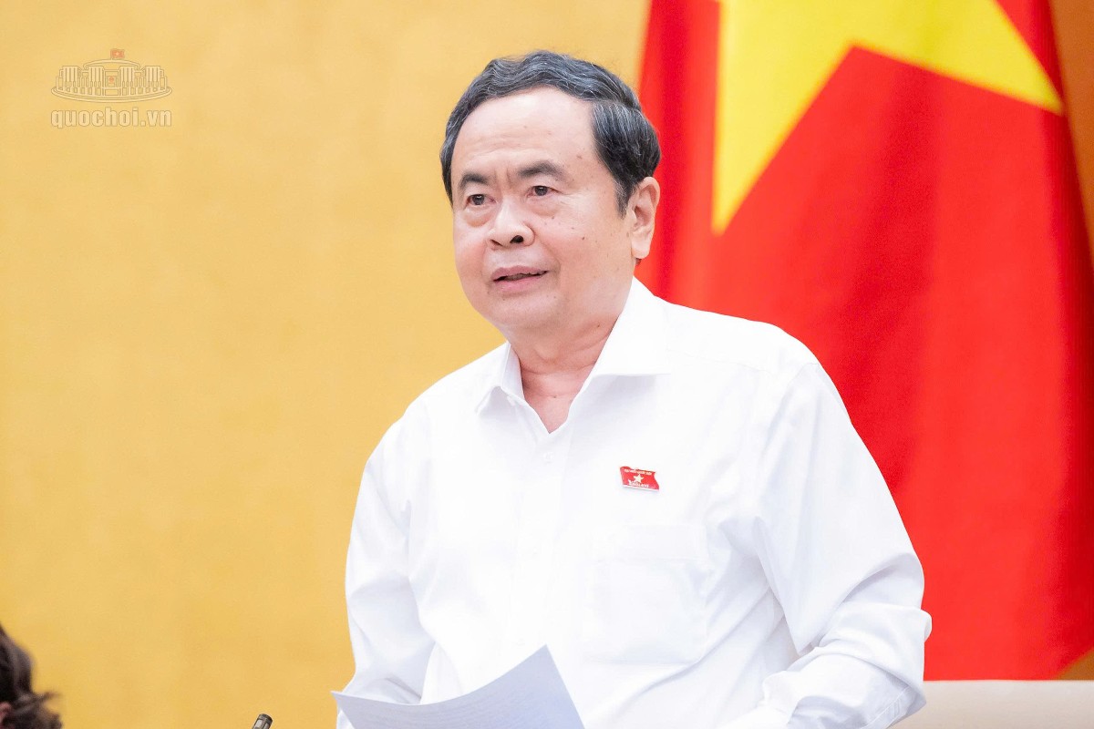 Chủ tịch Quốc hội Trần Thanh Mẫn. Ảnh: Cổng thông tin điện tử Quốc hội.