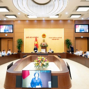 Quang cảnh phiên họp. Ảnh: Cổng thông tin điện tử Quốc hội.