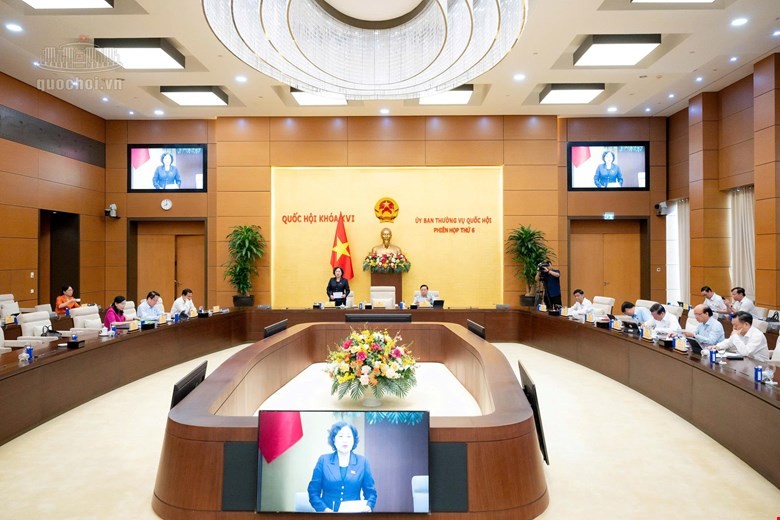 Quang cảnh phiên họp. Ảnh: Cổng thông tin điện tử Quốc hội.