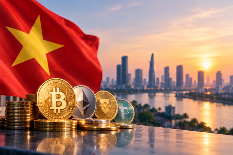 Vietnam records $122.2bln in crypto asset activity, ranking fourth in CSAO