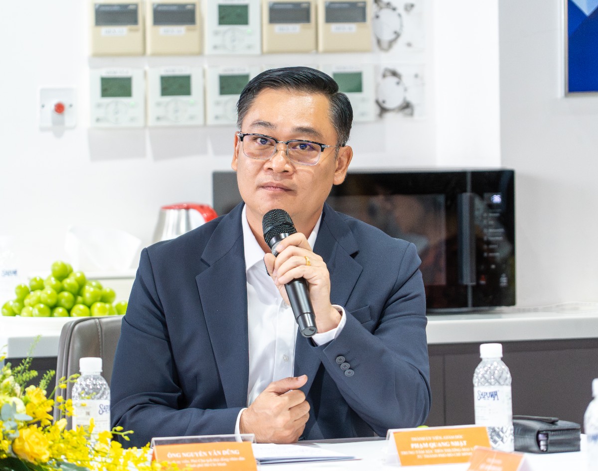 Ông Phạm Quang Nhật, Giám đốc ITPC thông tin tại sự kiện. Ảnh: BTC.