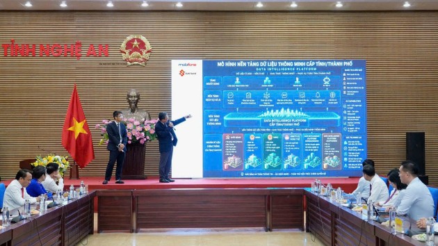 Nghe An deploys shared data warehouse to upgrade governance capabilities