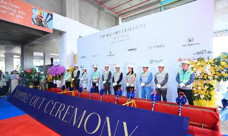 The OpusK chính thức cất nóc, hoàn thiện mảnh ghép cuối cùng của The Metropole Thủ Thiêm