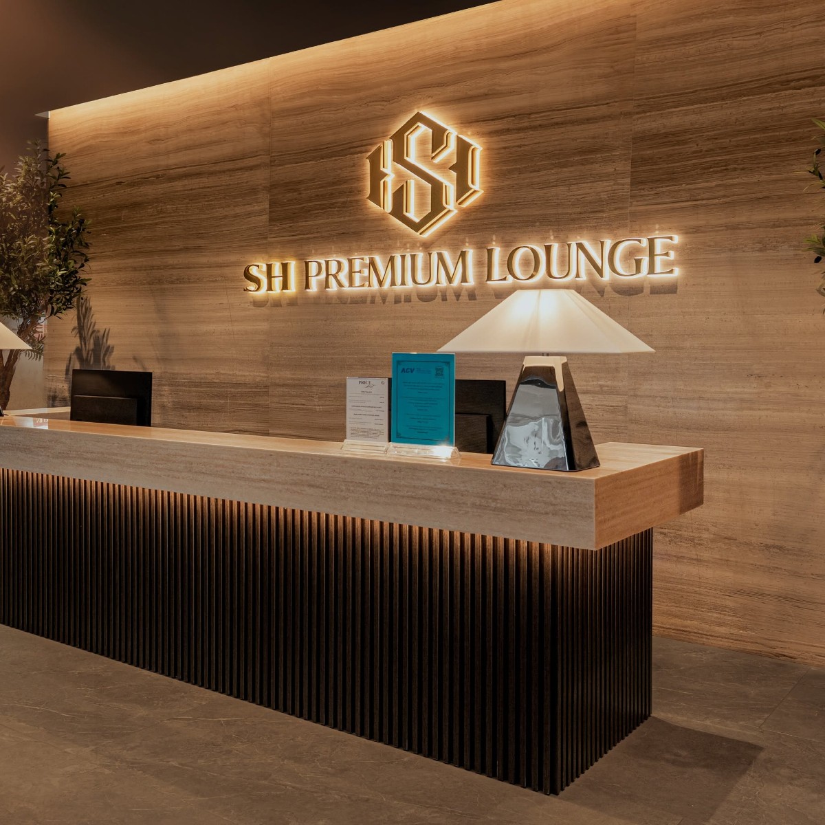 SH Premium Lounge được được vinh danh "Phòng chờ nội địa hàng đầu châu Á 2026". Ảnh: SH Airport Lounge