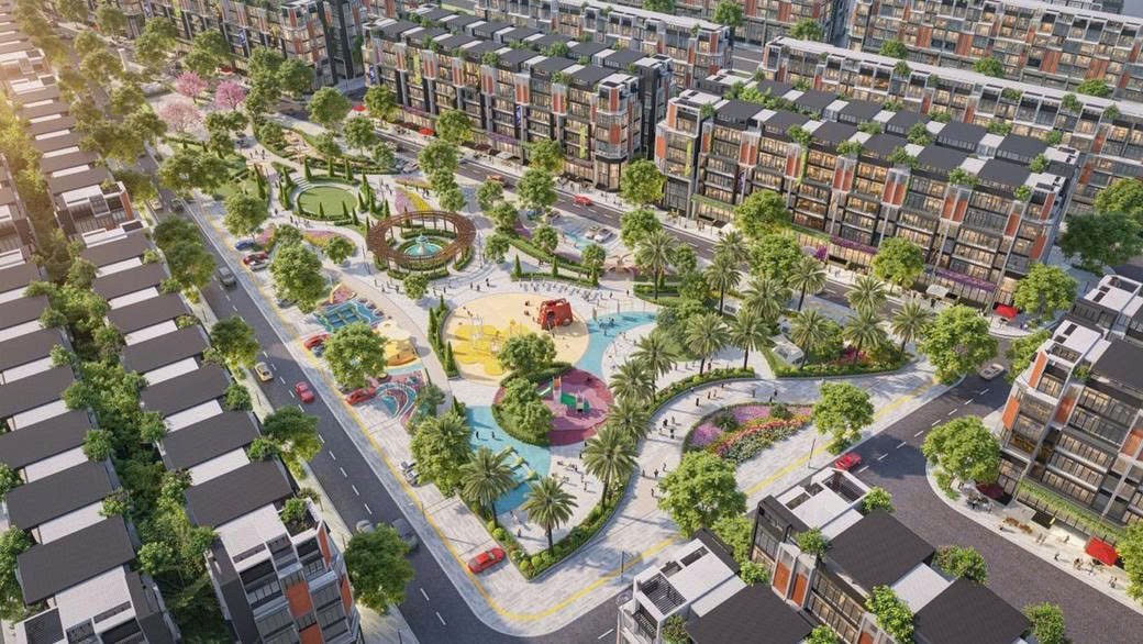 Chuỗi 4 công viên Ngọc Hân Công Chúa nằm trong lõi ION CITY.