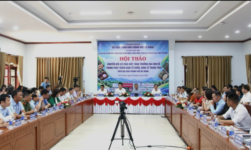 Quang cảnh hội thảo. Ảnh: Sở Khoa học và Công nghệ Đà Nẵng.