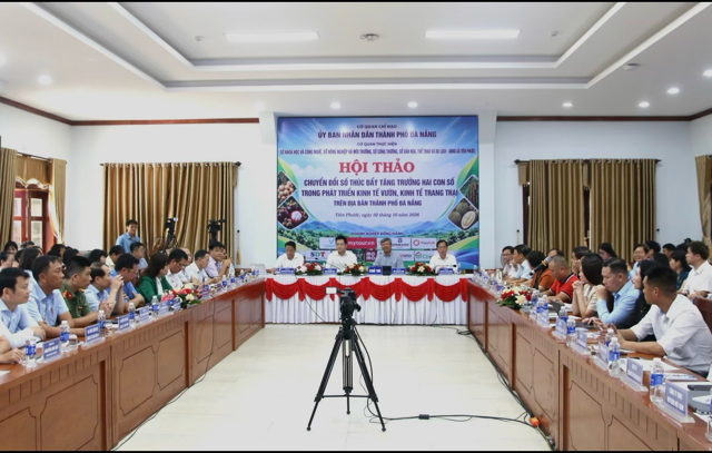 Quang cảnh hội thảo. Ảnh: Sở Khoa học và Công nghệ Đà Nẵng.