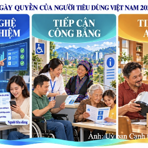 3 nội dung trọng tâm của Ngày Quyền của người tiêu dùng Việt Nam năm 2027. Nguồn: Ủy ban Cạnh tranh Quốc gia, Bộ Công Thương.