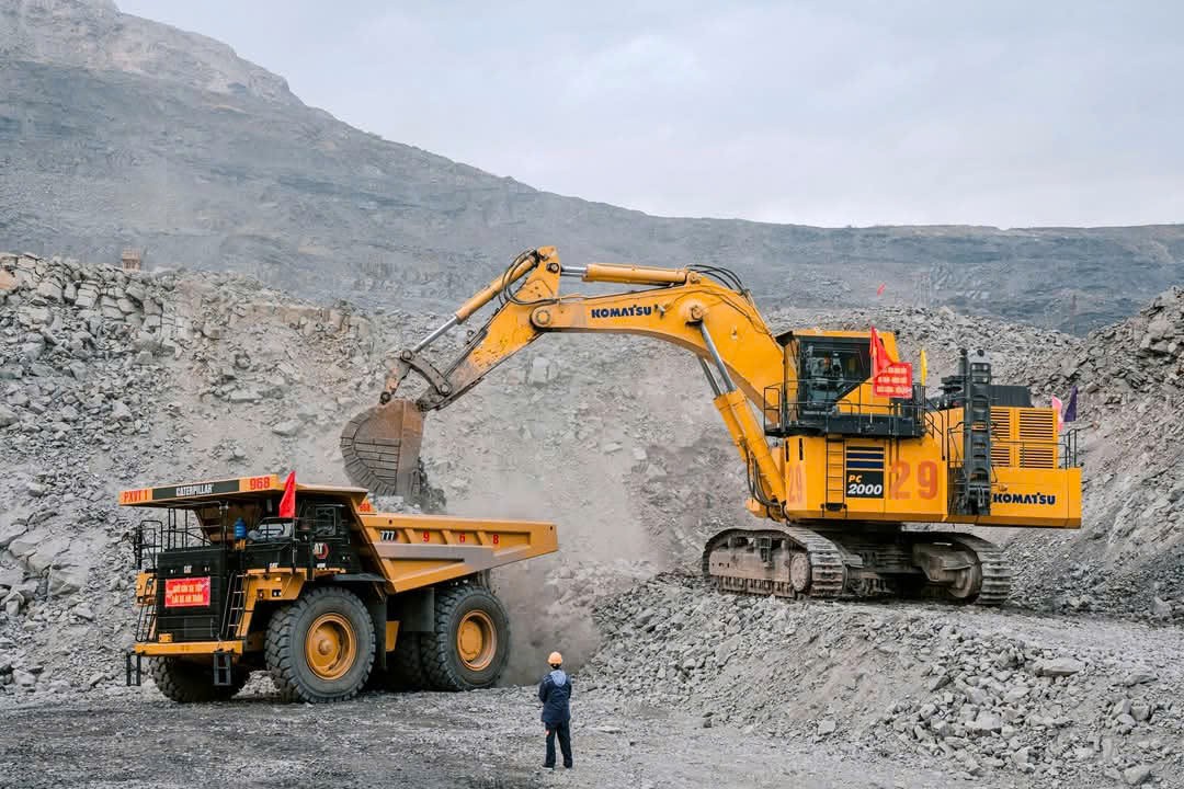 Tiêu thụ than của TKV trong 9 tháng đầu năm 2026 chuyển biến tích cực. Ảnh: TKV
