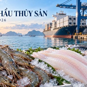 VASEP dự báo xuất khẩu thủy sản cả năm 2026 có thể đạt khoảng 12 tỷ USD. Ảnh: VASEP,